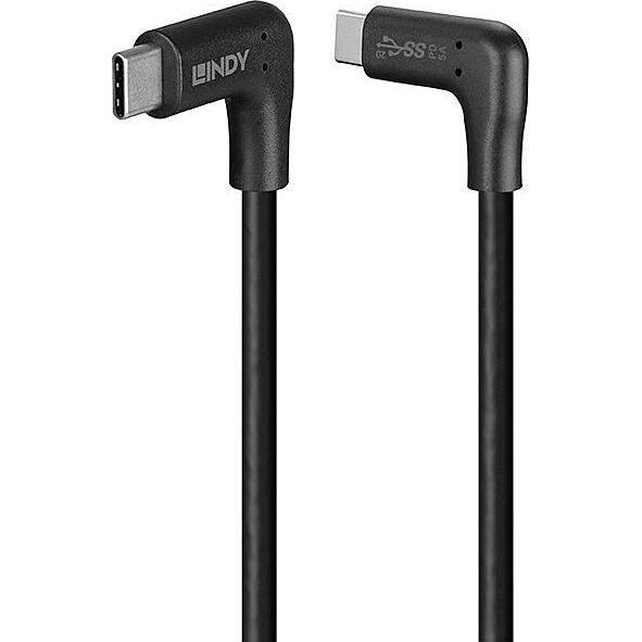 Thumbnail - Lindy 1M USB 3.2 Type C Cable, 2 x (1 m, USB 3.2 Gen 2), USB Kabel