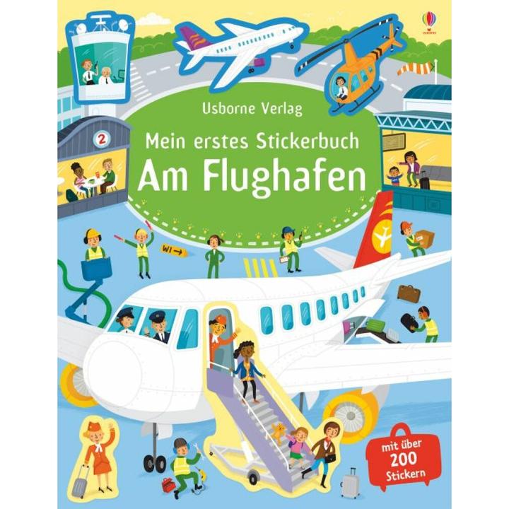 Immagine prodotto Mein erstes Stickerbuch: Am Flughafen (Tedesco, Sam Smith, 2017)