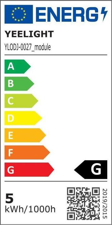 Label énergétique Yeelight Barre lumineuse de moniteur rechargeable