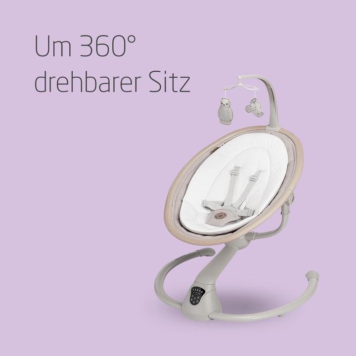 Actual product image Maxi-Cosi Elektrische Babyschaukel Cassia mit 360°-Drehung