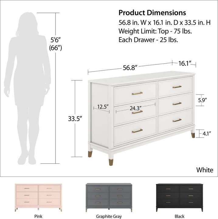 Image du produit CosmoLiving Westerleigh (145 x 41 x 85 cm)