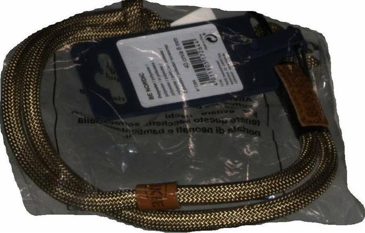 Produktbild Trixie BE NORDIC Zug-Stopp-Halsband S – M, 40 cm, Sand/Schwarz (M, S, Hund)