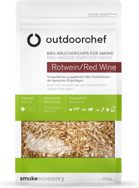 Produktbild Outdoorchef Räucherchips Rotwein