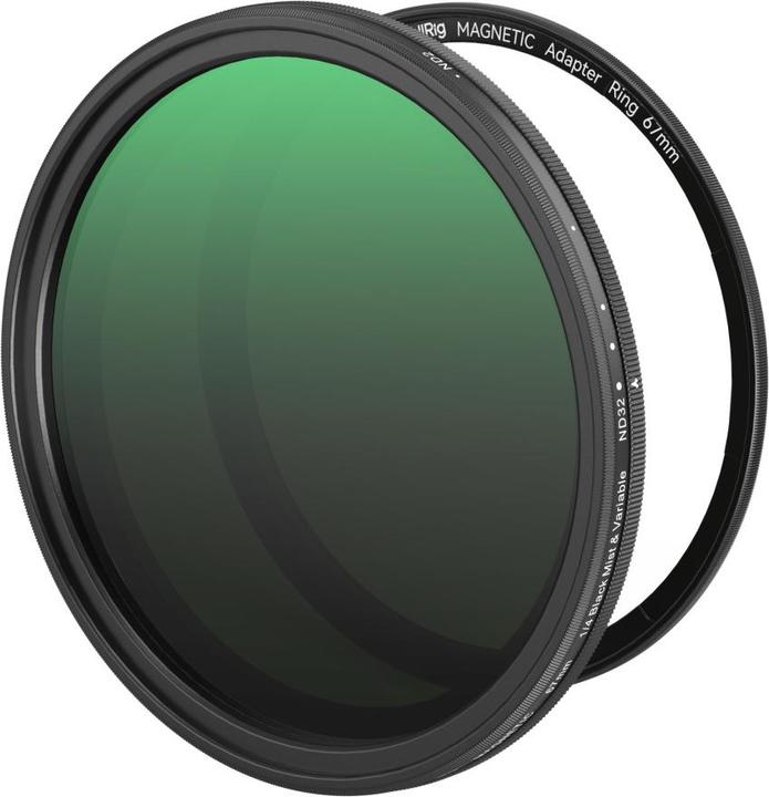 Produktbild SmallRig Magnetic 67mm VND Filter ND2-ND32 (1-5 Stop) & Black Mist 1/4 Filter 5170 (67 mm, ND- / Graufilter, 67 mm)