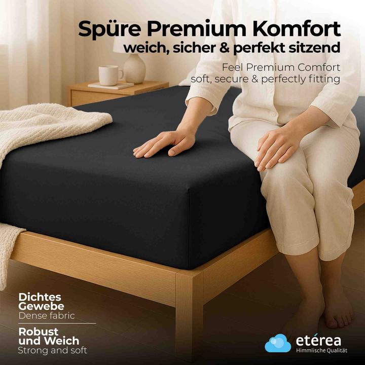 Image du produit Etérea Drap-housse en jersey microfibre (120x200 cm)