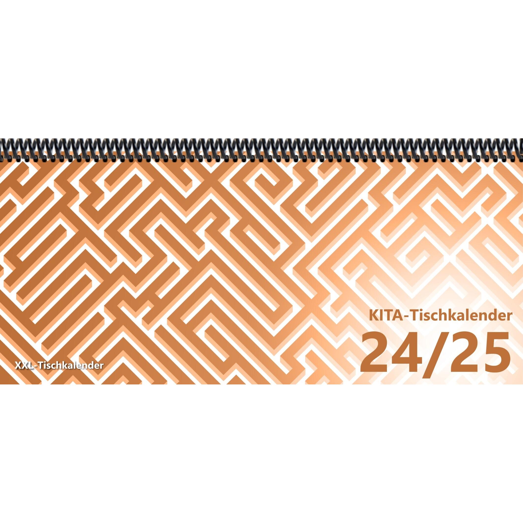 E & Z, Kalender, KiTa - Tischkalender 2024/25 (Harter Einband)