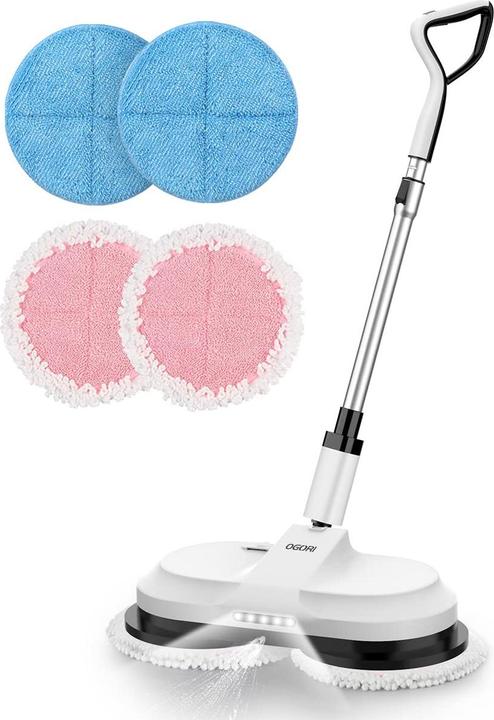 Actual product image Ogori Electric mop with 4 pads