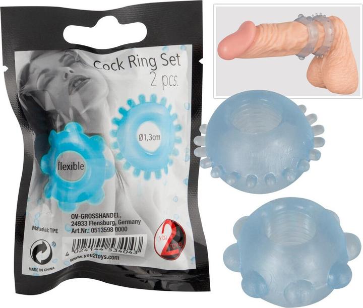 Produktbild You2Toys Penisringe Set (1.30 cm)