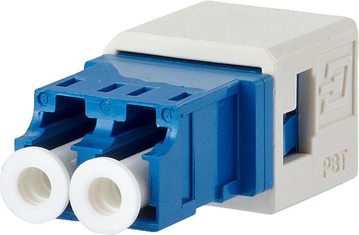 Actual product image Metz Connect OpDAT Industry LC-D SM adapter insert