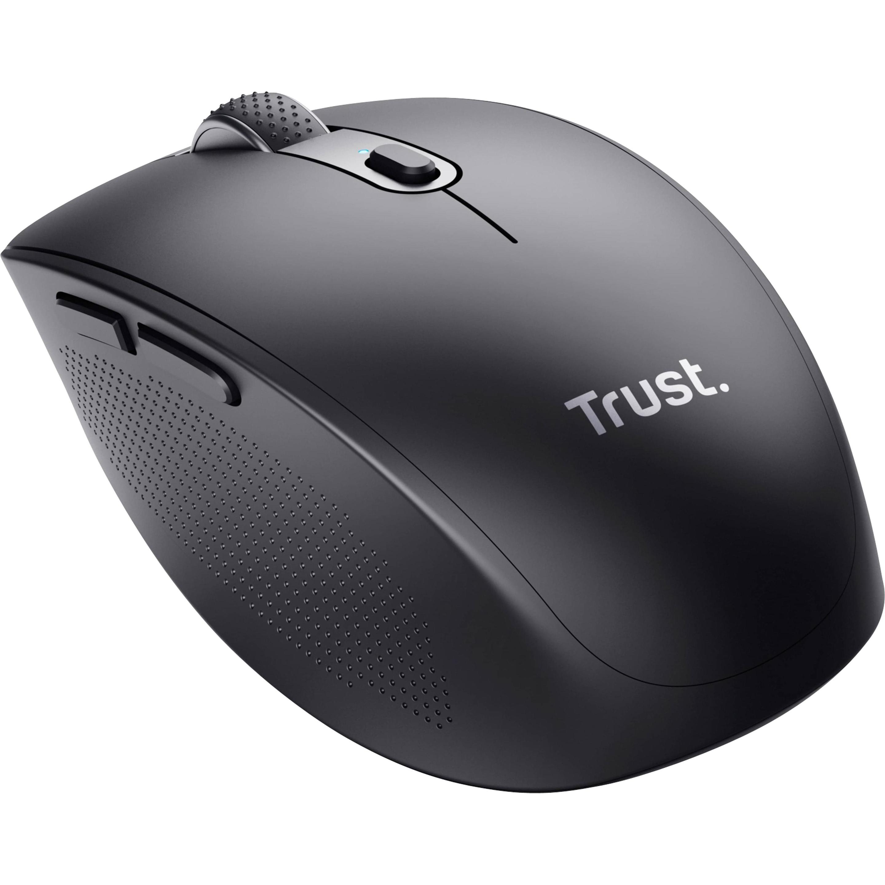 Thumbnail - Trust Ozaa Compact Wireless (Kabellos), Maus, Schwarz