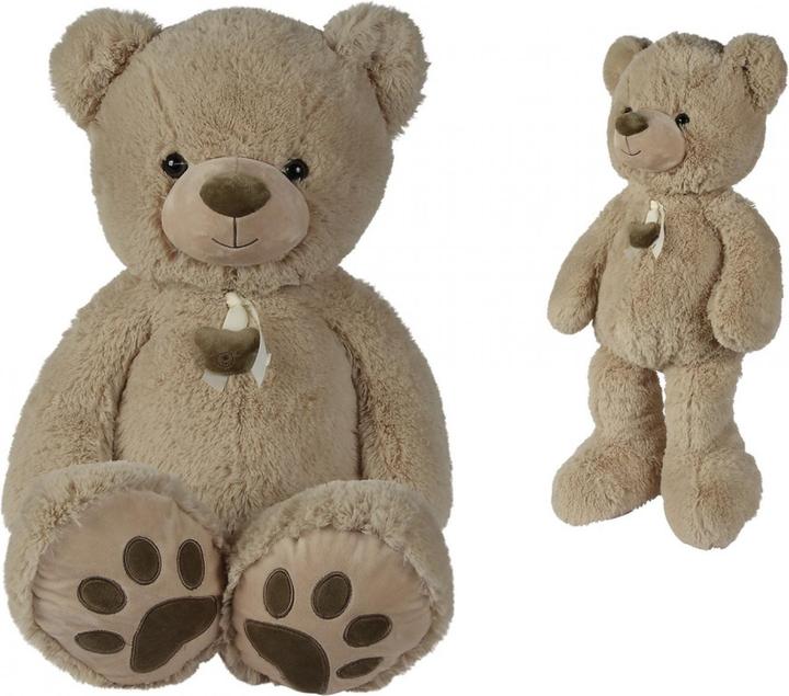 Produktbild Simba Pel 100cm Ours Beige Noeud (57 cm)