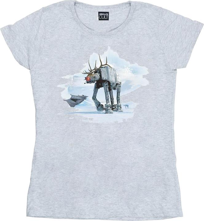Image du produit Star Wars - T-shirt CHRISTMAS AT-AT REINDEER - Femme (L)