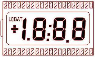 Immagine prodotto LCD DISPLAY LC A 3 1/2 CIFRE (Display)