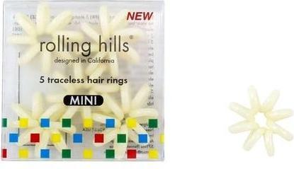 Immagine prodotto Rolling hills Rolling Hair Rings Mini Beige (Elastico per capelli)