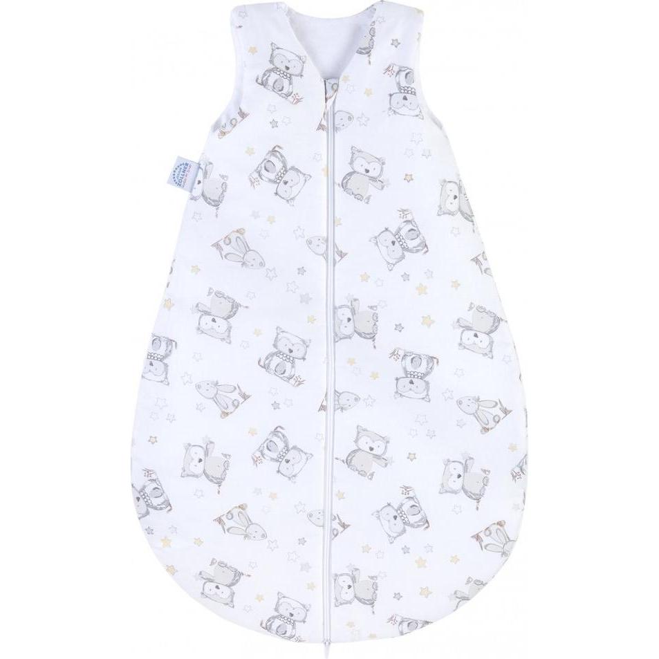 Julius Zöllner, Babyschlafsack, Schlafsack, Häschen und Eule 80 (81 cm)
