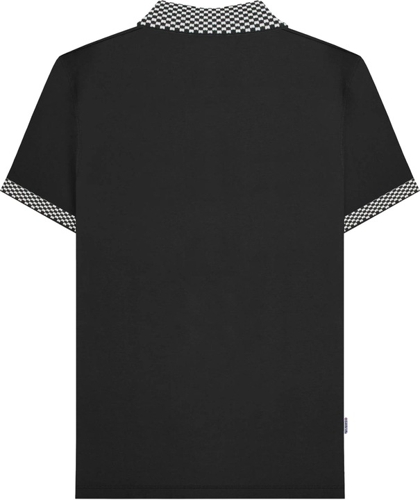 Actual product image Lambretta Mens SS25 Two Tone Big & Tall Polo Shirt (5XL)