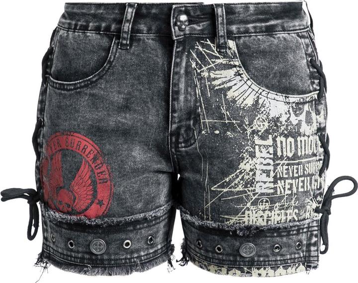 Image du produit Rock Rebel by EMP Short mit Prints (30)