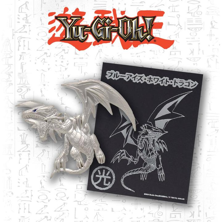 Actual product image Fanattik YU-GI-OH! - Blue Eyes White Dragon - Pins XXL '9x2.5x12.5cm'