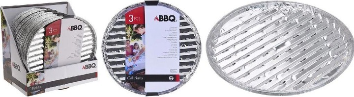 Produktbild neuetischkultur Alu-Grillschale 35 cm, 3erSet