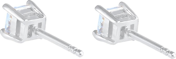 Kuzzoi Viereck (Zirkonia, 925er Sterling Silber)