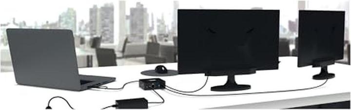 Image du produit Port Designs DOCKING UNIVERSAL OFFICE 901908 2 X 2K-EU, USB-A/USB-C (USB-A, USB-C, 8 ports)