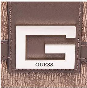Produktbild Guess Brightside, Polyurethane, Textile Bag, 4G Logo, Latte, For Women