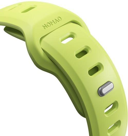 Actual product image Nomad Tempo Band 46mm Lime (20 mm, Plastic)
