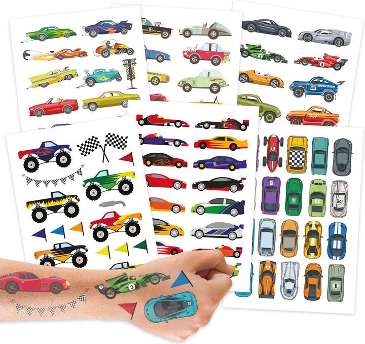 Papierdrachen Cars