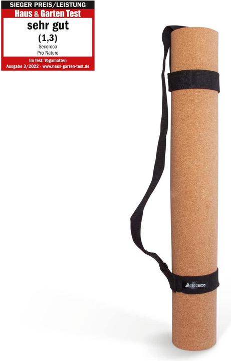 Produktbild Secoroco Yogamatte Pro aus Kork (5 mm)