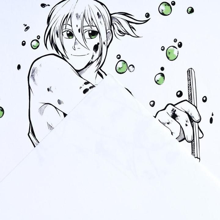 Image du produit Canson Bloc d'étude GRADUATE Manga Marker Layout, DIN A4 (A4, Blanc, Non contraignant)