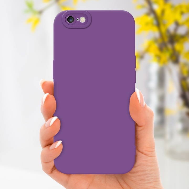 Productafbeelding Cadorabo Hoesje voor Apple iPhone 6 PLUS / 6S PLUS in TPU Fluid LM162 Style (Apple iPhone 6 Plus)