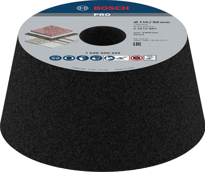 Produktbild Bosch Professional Zubehör Schleiftopf (24)