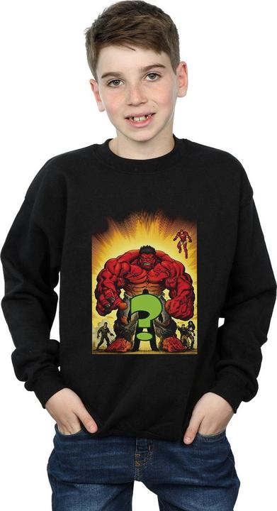 Image du produit - Sweat WHO IS THE RED HULK - Garçon (116)