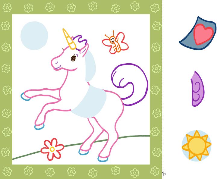 Produktbild Mein erstes Einhorn-Bastelbuch