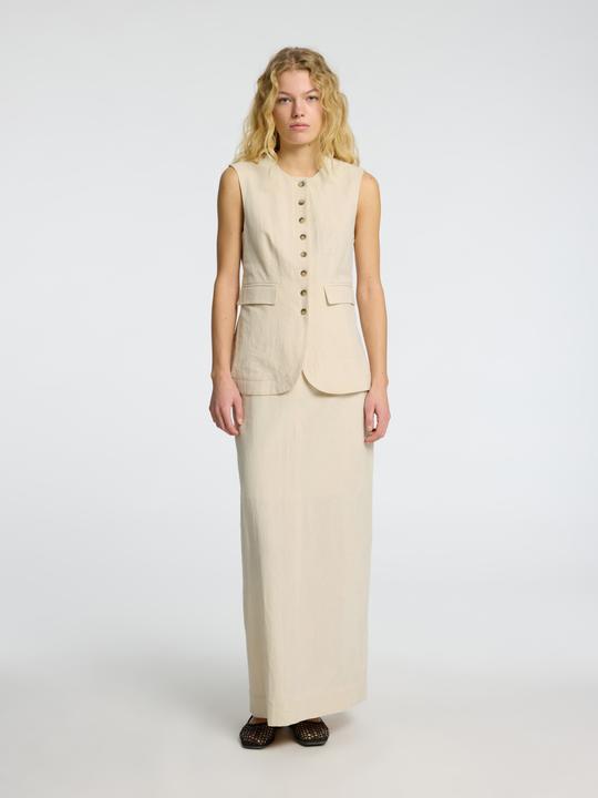 Actual product image Selected Tailored Leinenmix Weste