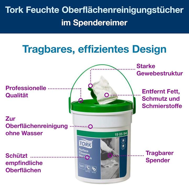 Produktbild kaiserkraft Putztücher (58 Stk.)