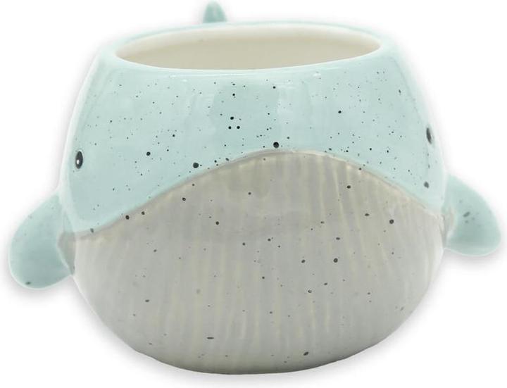 Actual product image Winkee - Whale Mug - Light Blue and Grey (1x)