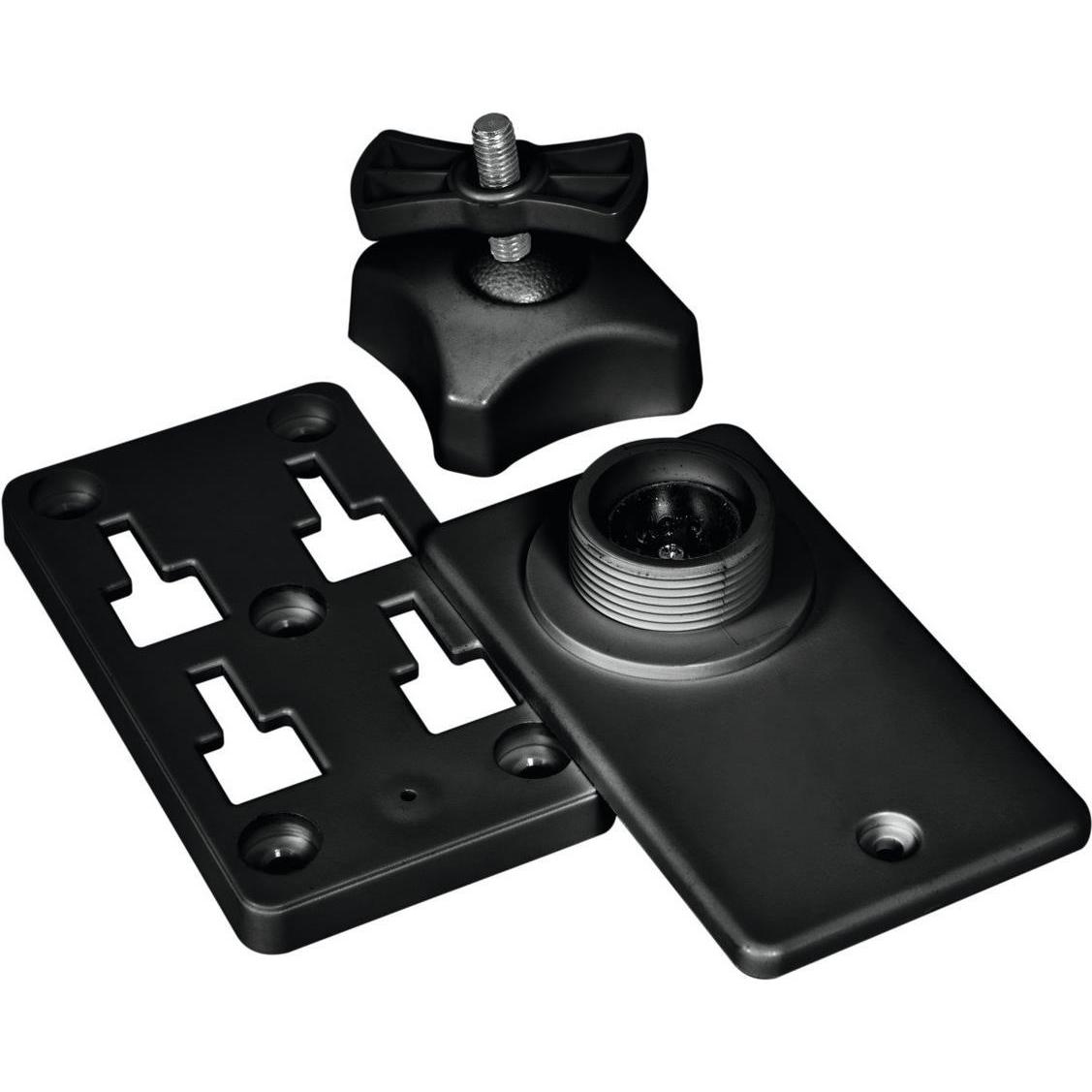 Omnitronic Wandhalterung für ODP204/206 2x (Wandmontage), Lautsprecher Ständer + Wandmontage, Schwarz