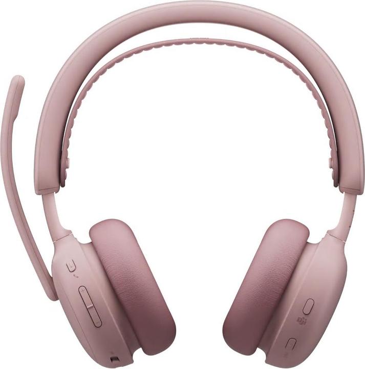 Image du produit Logitech 981-001521, Sans fil, Rose (Filaire, Sans fil, USB-C, Les équipes Microsoft, Réunion Google)