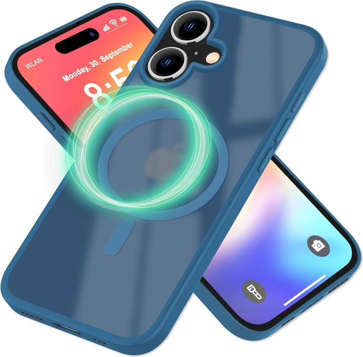 Actual product image Nalia Matte hybrid case with MagSafe function (Apple iPhone 16)