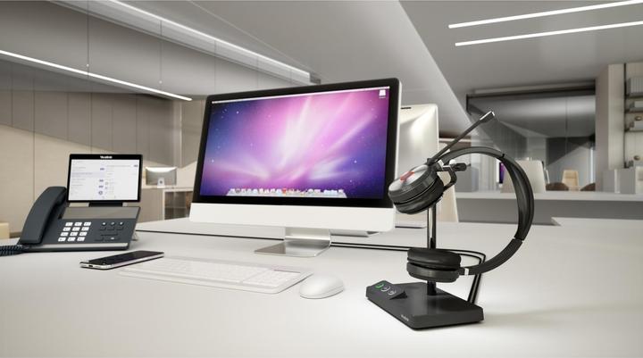 Actual product image Yealink WH62 (Wireless, USB-A, Microsoft teams)