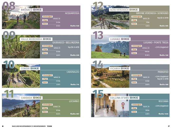 Produktbild Tessin Raus und Mountainbiken | E-Mountainbiken (Deutsch, Hallwag Kümmerly+Frey AG, 2022)