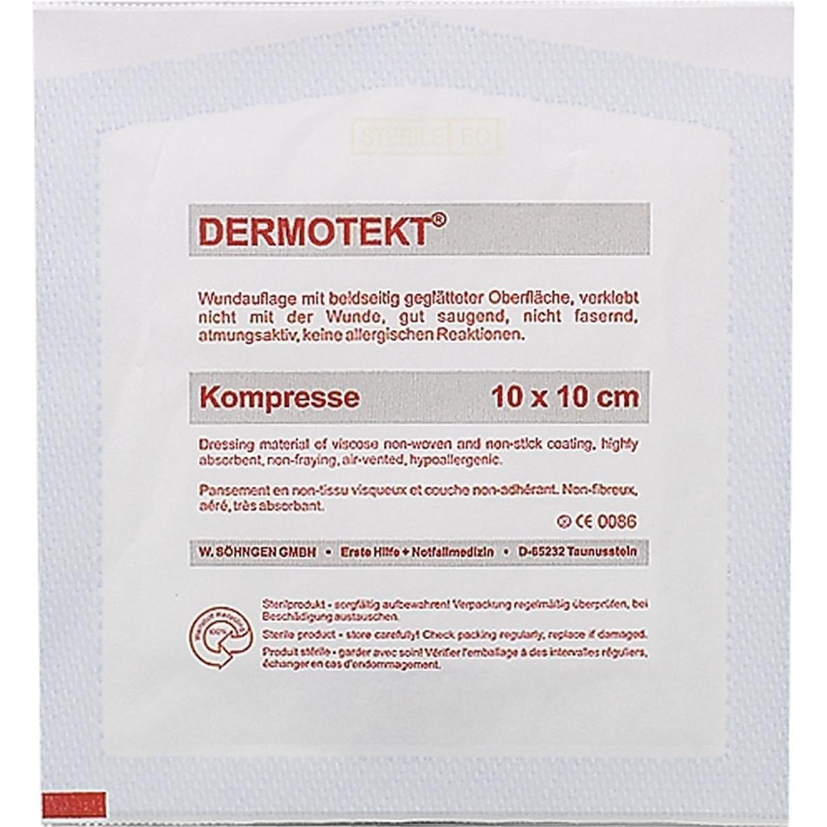 Thumbnail - Söhngen, Verbandsmaterial, DERMOTEKT KOMPRESSE V10X10