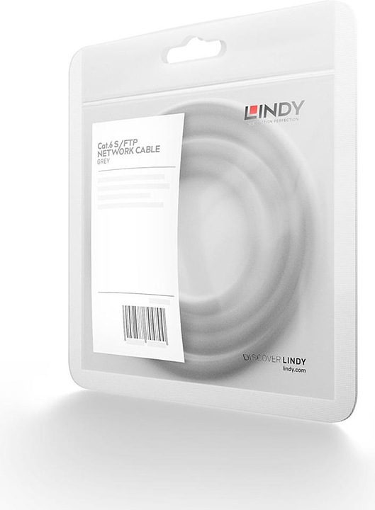 Actual product image Lindy Network cable (S/FTP, CAT6, 2 m)