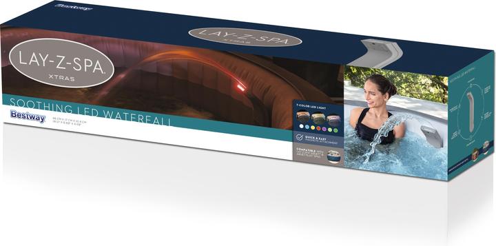 Actual product image Bestway Lay-Z-Spa Soothing LED Waterfall