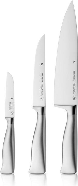 Produktbild WMF Messerset Küchenmesser 3tlg Grand Gourmet Made in Germany Spezialklingenstahl PC (20 cm)