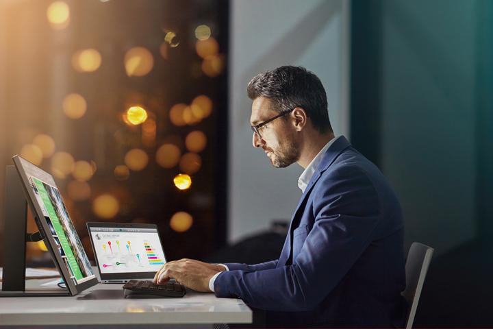 Actual product image HP Elite E273 (1920 x 1080 pixels, 27")