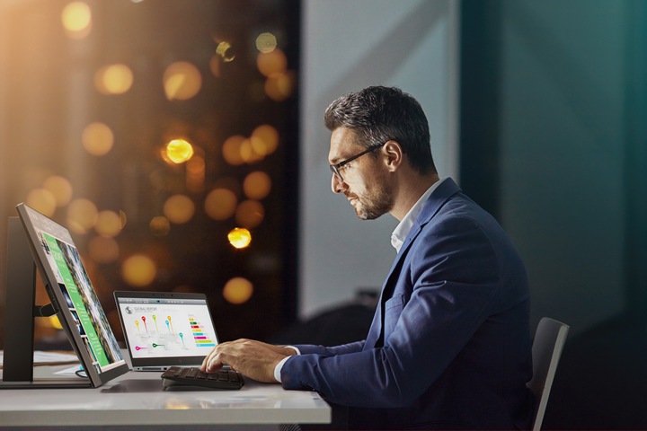Actual product image HP Elite E273 (1920 x 1080 pixels, 27")