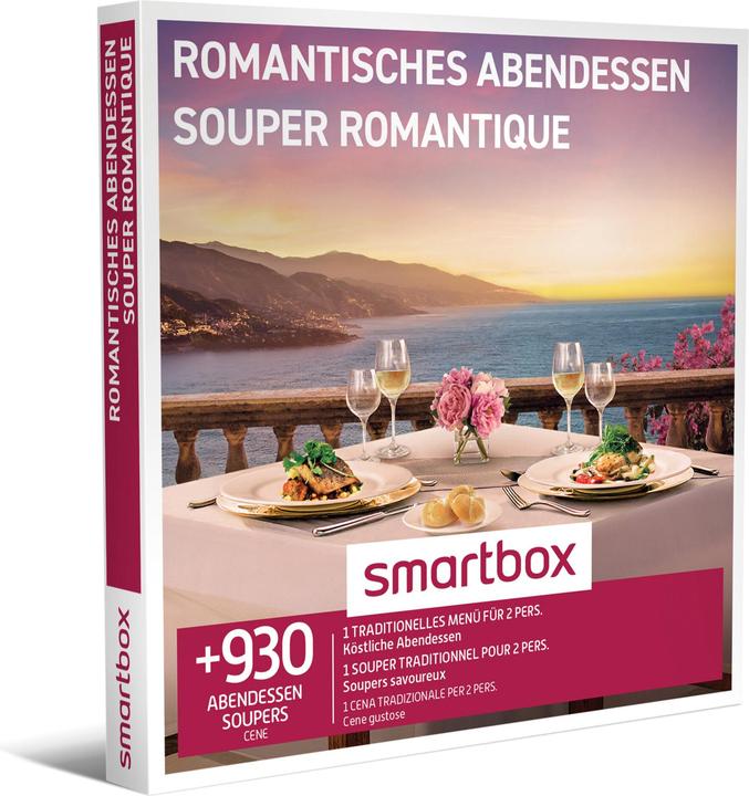 Produktbild Smartbox Romantisches Abendessen (2 Personen)