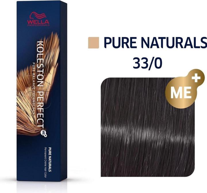 Immagine prodotto Wella Koleston Perfect ME Pure Naturals 60 ml di colore per capelli 33/0 (0, 33)